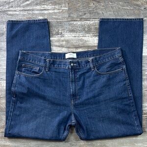 M&S Straight Fit Men's Blue Jeans, Size 44/33